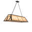 60" Long Personalized "D" Oblong Pendant