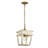 Keynsham 1 - Light Burnished Chestnut Lantern Pendant