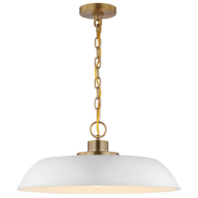 Eddy Single Light Metal Dimmable Pendant