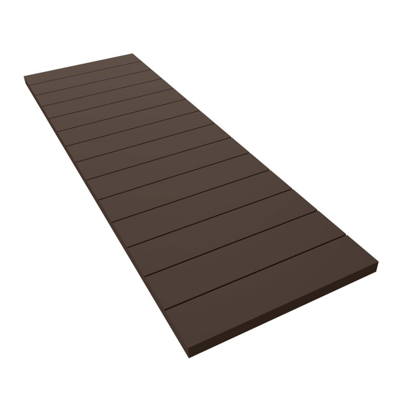 Volets EnduraCore, 12"W, Brun raisin, H 34 po