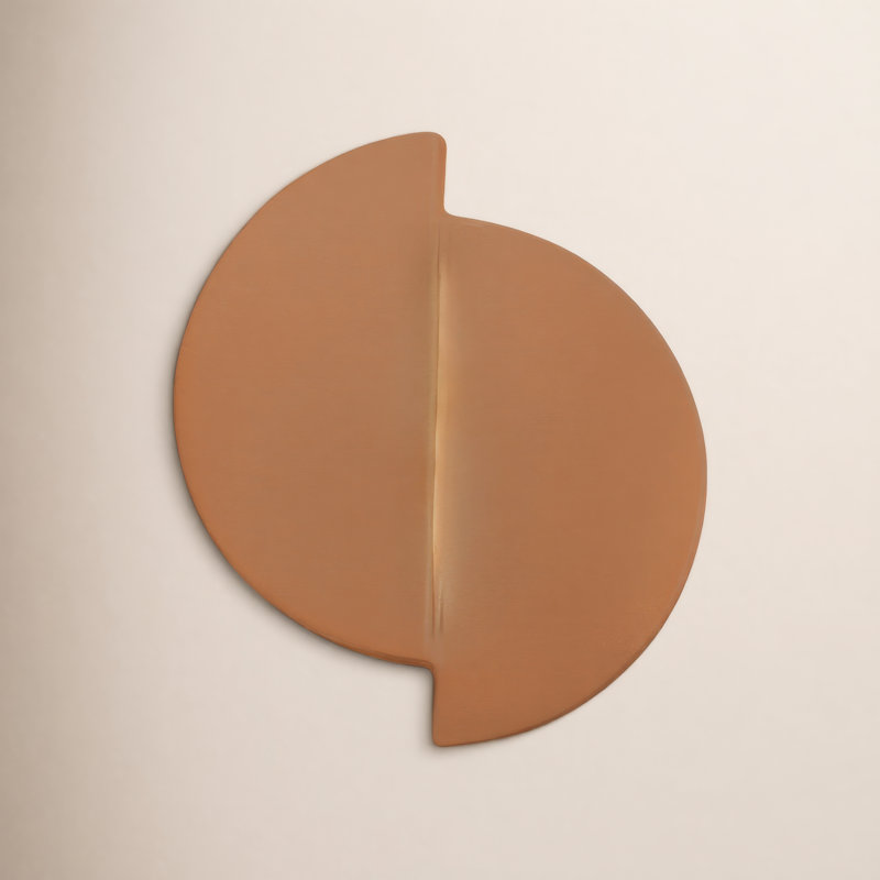 Ambiance 1 - Light LED Flush Mounted Sconce, Adobe