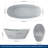 Tidal 71'' Freestanding Tub Deep Soaking Acrylic Bathtub-114597256