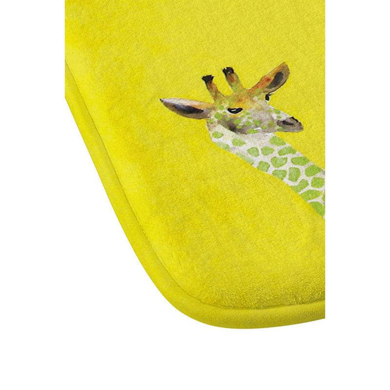 Tapis pour salle de bain girafes