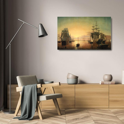 Port de Boston, vers 1850-55