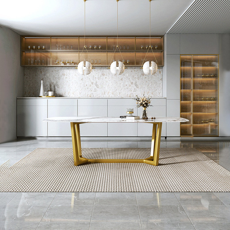Table de salle à manger Allar, L 35,43 po x L 62,99 po