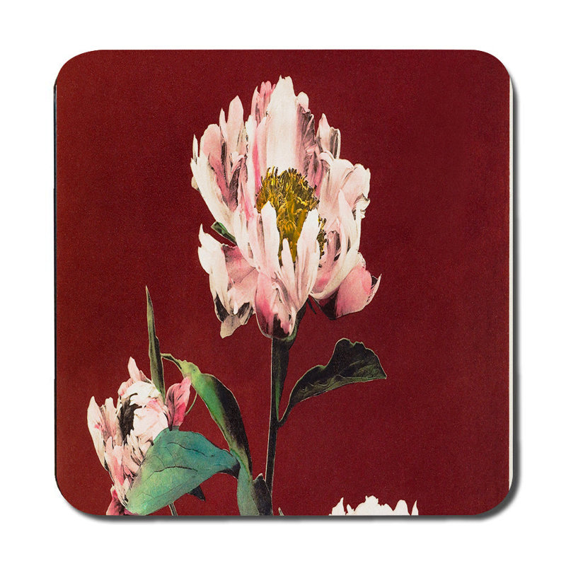 Butterfly Placemats and Coaster Set with Colorful Butterflies