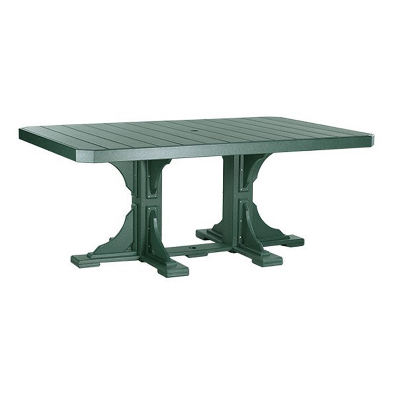 Table rectangulaire Chaumont, Vert, H 30,25 po x l 48 po x P 42 po