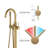 Circular Single Handle Tub Faucet-116826457