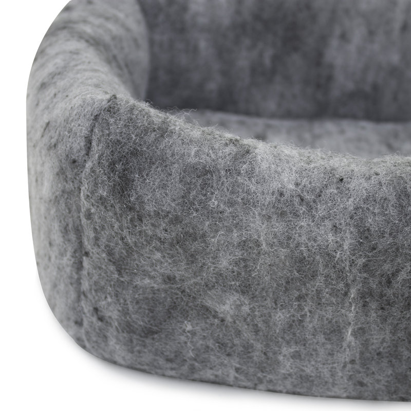 Kitty Kuddler Nesting Cat Bed, Charcoal