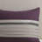 Purple Full Faux Suede Comforter Bedding Set
