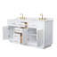 Ensemble de meuble-lavabo double 66 po Beckett-132484167-132484168-134309758