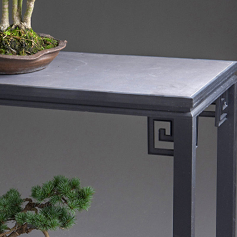 Rangement double en aluminium pour porte-fleurs, Noir, noir, noir, noir