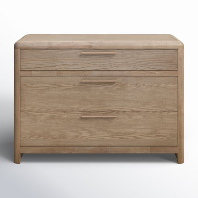 Furano Three Drawer Wood Bachelor Chest