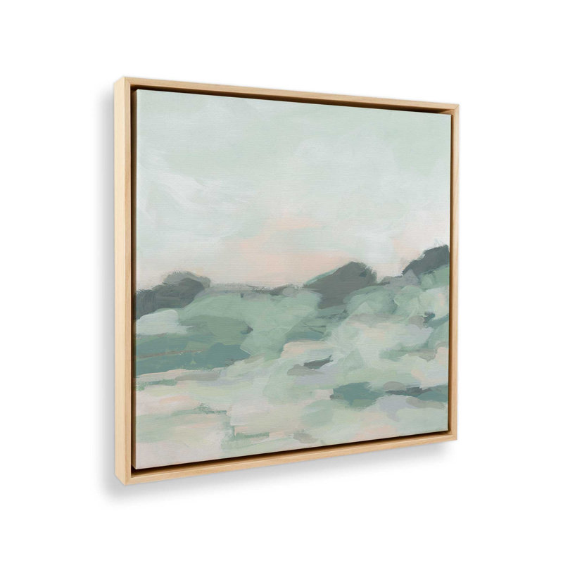 «Rolling Verdant Landscape II», reproduction sur toile, H 12,75 po x l 12,75 po, Érable américain