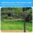 6'6" Handrail For Cable Railing System Stainless Steel Rectangular Handrail-matte Black