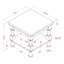 Ensemble de tables basses 3 pièces Devoise-101511639