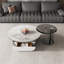 Table basse ronde de style italien avec lumière de luxe-108345097