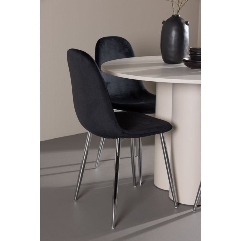 Dalvin 4 - Person Dining Set, Beige