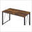 Versatile Rectangular Writing Desk With Sturdy Metal Base For Efficient Work And Study.-1638199736-1638199739