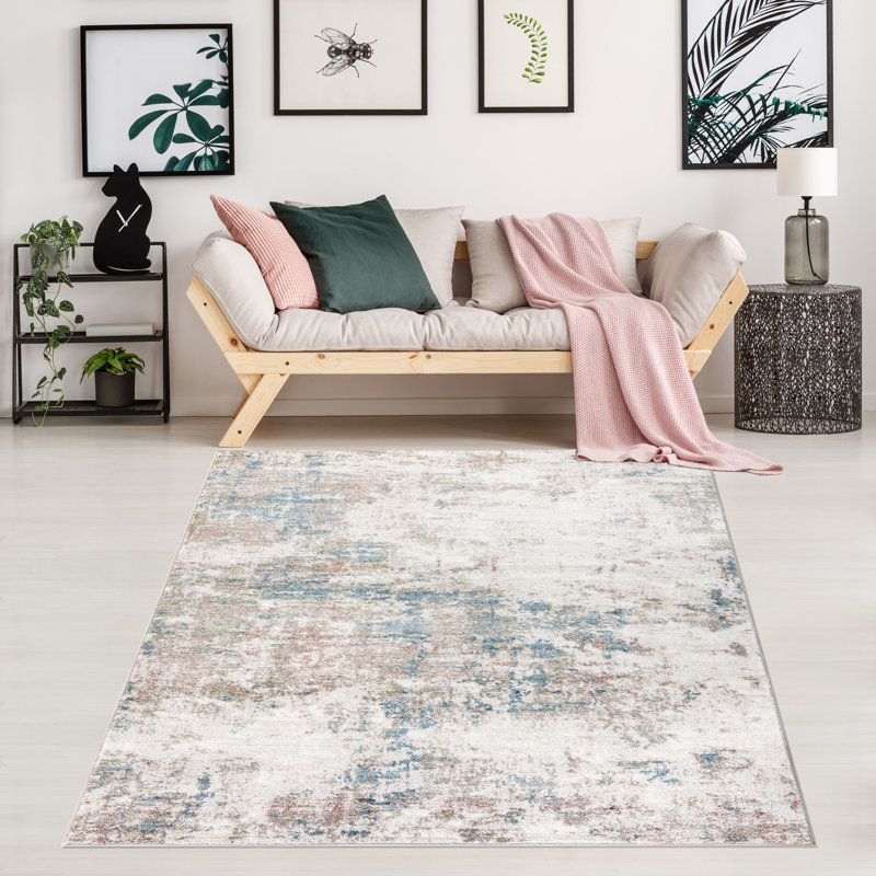 Tapis abstrait MDA Rugs Mackenzie, Rectangle 5 pi 3 po x 7 pi 6 po