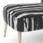Chaise d'appoint, motif floral beige tapissé - motif floral beige II-88109694