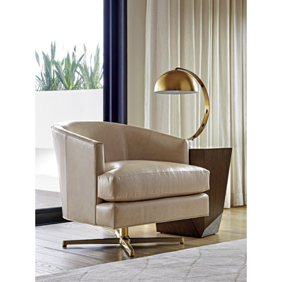 Graves Leather Swivel Chair