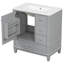 Meuble-lavabo avec lavabo, tablette et tiroirs-736150098-736150111