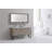 Almaraz 59.125'' Double Bathroom Vanity with Quartz Top-1274886407