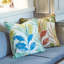 Haught Floral Square Throw Pillow Cover