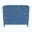 Bathroom Vanity Base Cabinet with Two Soft-Close Double Doors and Nine Smooth Drawers, Blue-135637737