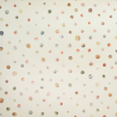 Alaira Smooth Glitter Watercolor Dots 10.05m x 53cm Wallpaper Roll