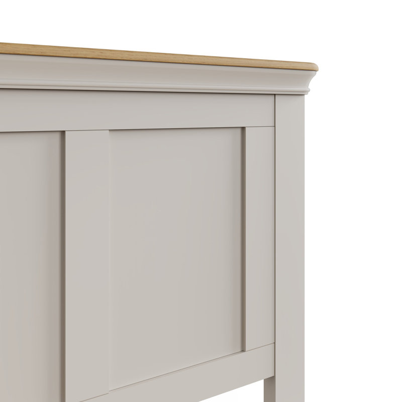 Joulon Shaker Panel Bed. 4ft6 Double (For UK Mattress 135 x 190) OR 5ft Kingsize (For UK Mattress 150 x 200), Double (4'6)