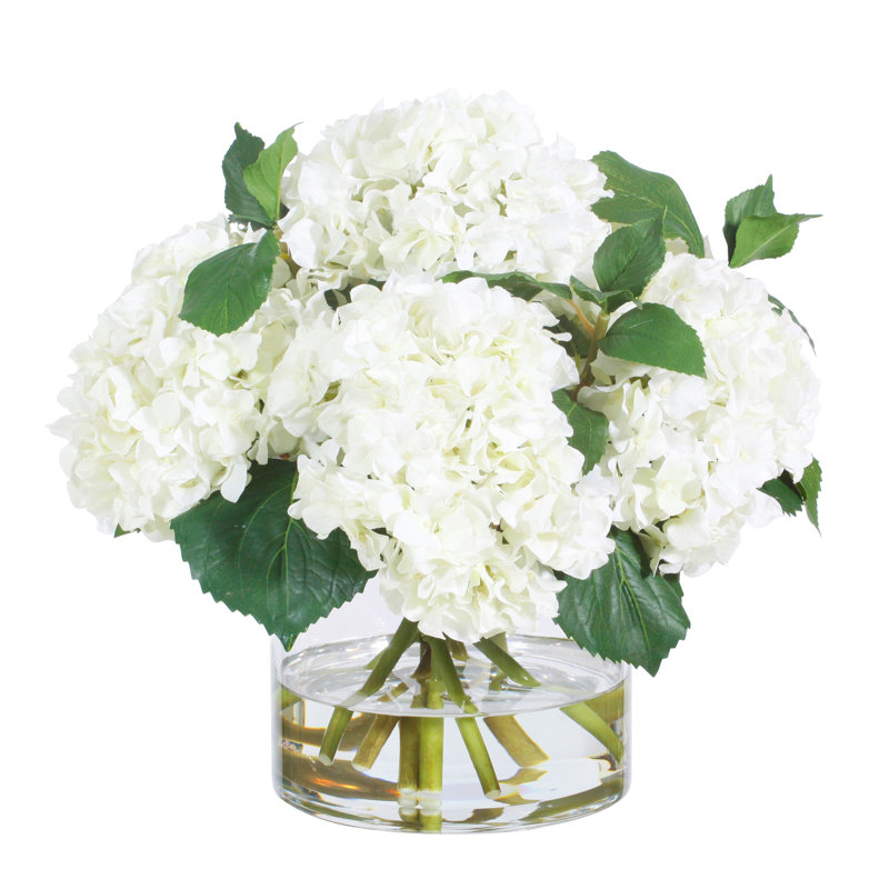 Hydrangea Centerpiece in Vase