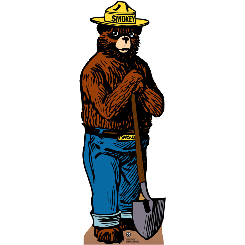 Smokey the Bear Life-Size Cardboard Stand-Up