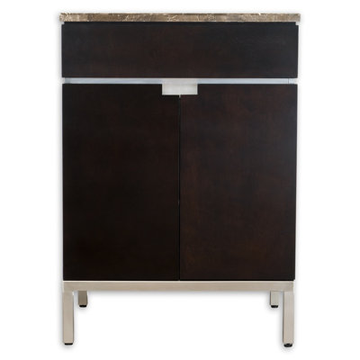 Studio 22'' Single Bathroom Vanity Base Only in Espresso