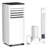 Electactic 8,000 Btu Portable Air Conditioner ,4-In-1 Cooling Portable Ac Cools Up To 350 Sq.ft With Led Display/Remote/24Hrs Timer For Home/Office/Dorms