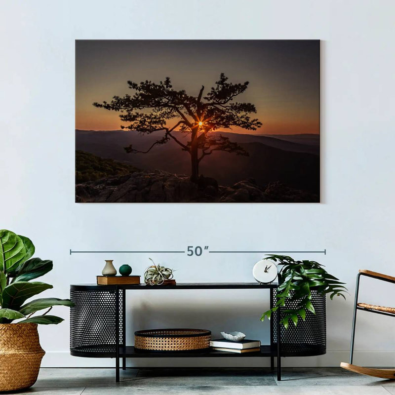 Harnek Blue Ridge Sunset, 32" H x 48" W
