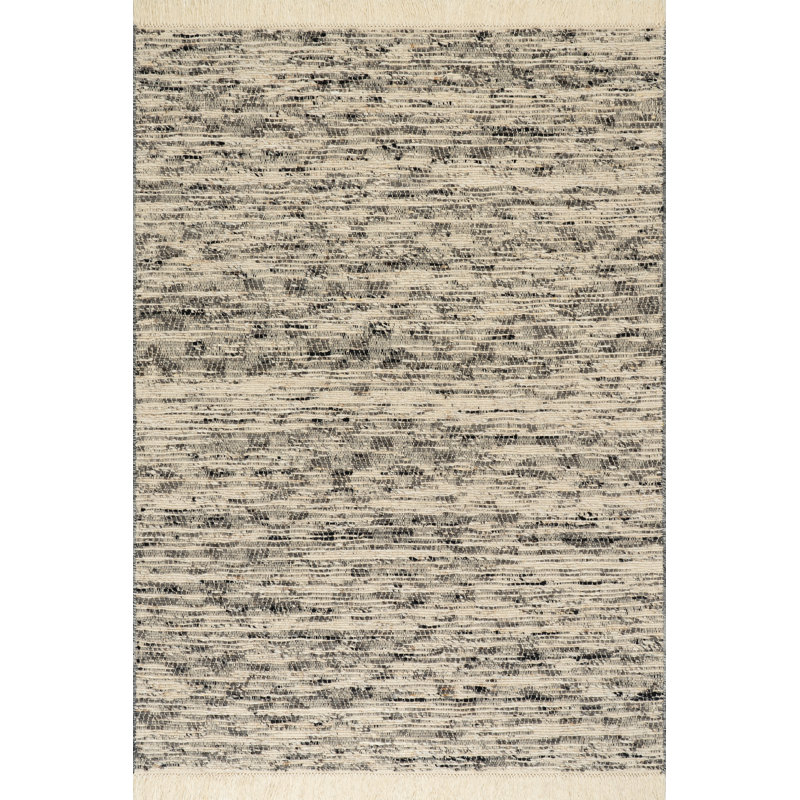 Tapis en laine JuJu Diamond Trellis, Rectangle de 9 pi 6 po x 13 pi 6 po