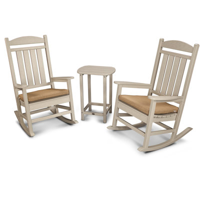 Presidential 3-Piece Rocker with Seat Cushions