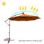 Parasol en porte-à-faux 10 pi Direen-2084821647