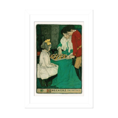 Dames - reproduction d'art mural - papier d'art encadré