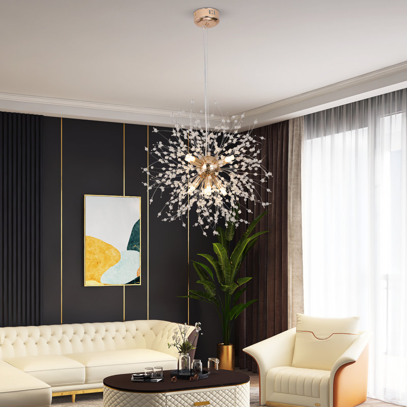 Moyock 8 - Light Crystal Chandelier