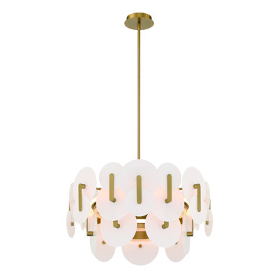 Nuvola Dimmable LED Round / Oval Chandelier