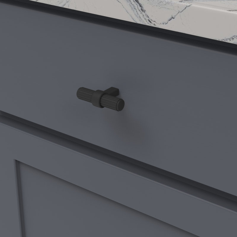 Sinclaire Bar Knob, Matte Black