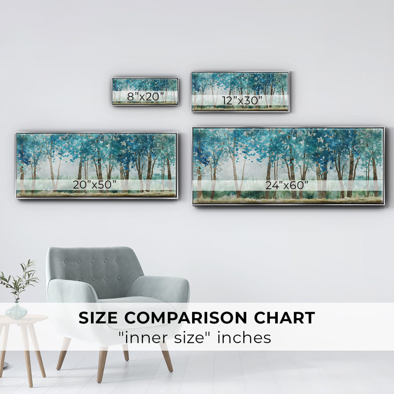 Sunwashed Grove- Framed Canvas