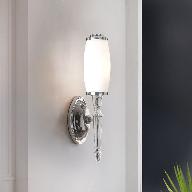 Thornsberry Dimmable Bath Sconce, Polished Chrome