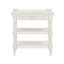 Table de chevet avec tablettes ouvertes - Style campagnard