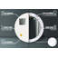 Huldar Glass Flat Wall Mirror