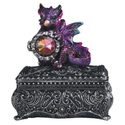 Boîte en cristal Dragon