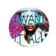 Want It All Queen Typography Round Acrylic Art by Oliver Gal-833456636